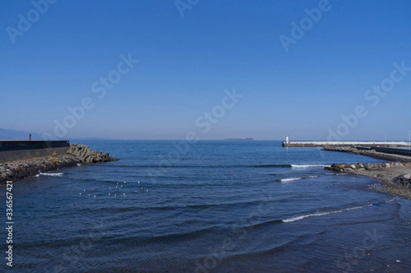 Fototapeta 静岡県伊東市のオレンジビーチ
