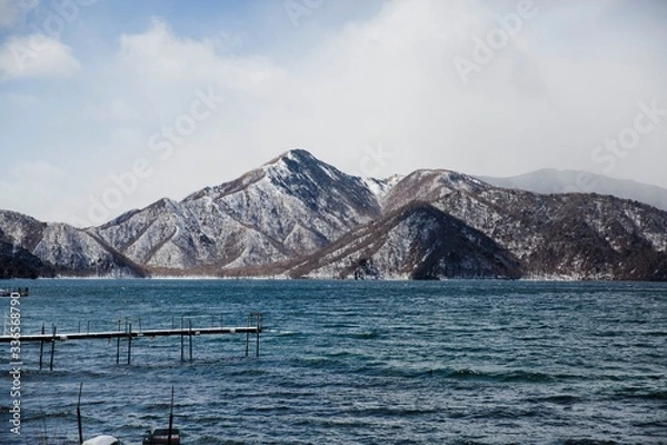 Obraz lake and mountains