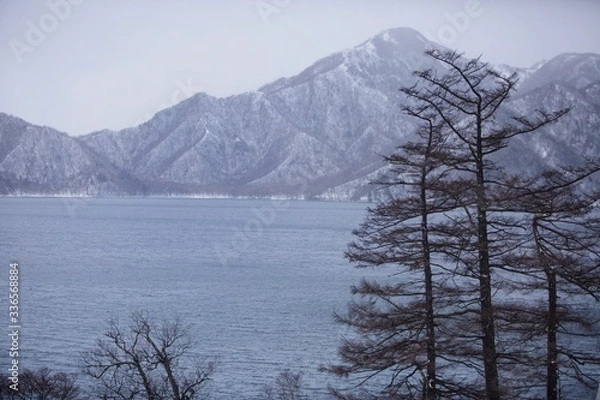 Obraz snow covered mountains