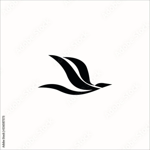 Obraz bird fly icon logo