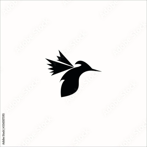 Obraz bird fly logo