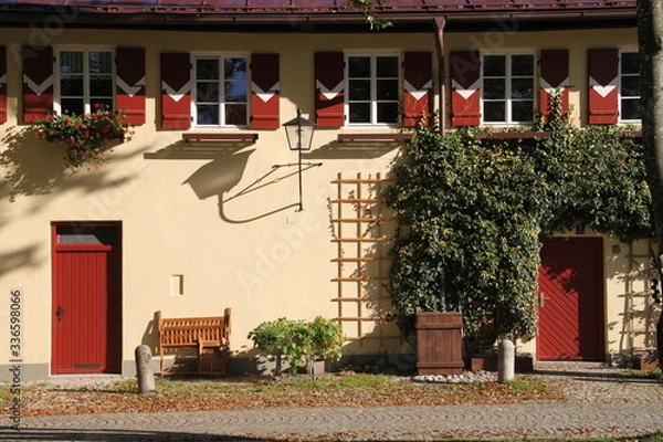 Obraz Salinenhäuser Traunstein