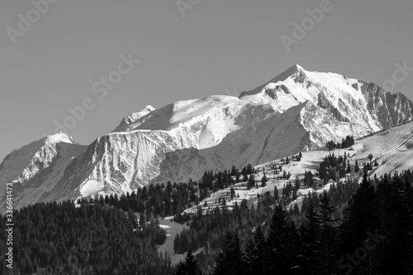 Obraz snow covered mountains