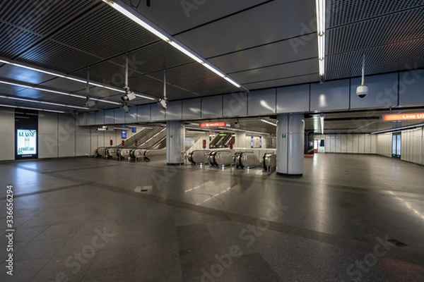 Obraz Metro station in Vienna