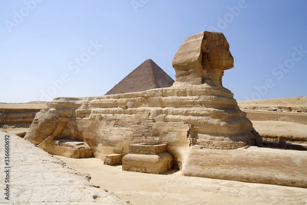 Fototapeta 
Pyramids and Sphinx in Egypt