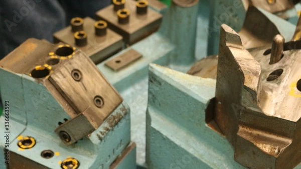 Obraz Acero abstracto industrial