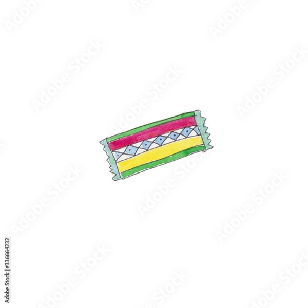 Obraz candy in colorful wrap