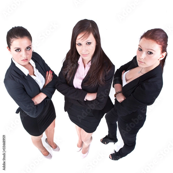 Fototapeta Businessladies on the rise