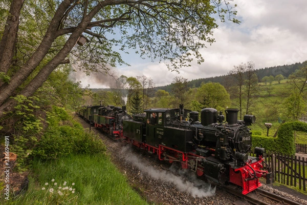 Fototapeta Pressnitztalbahn