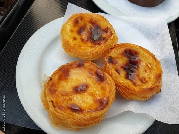 Obraz homemade pasteis de nata