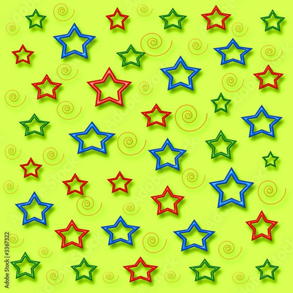 Fototapeta my stars gift wrap