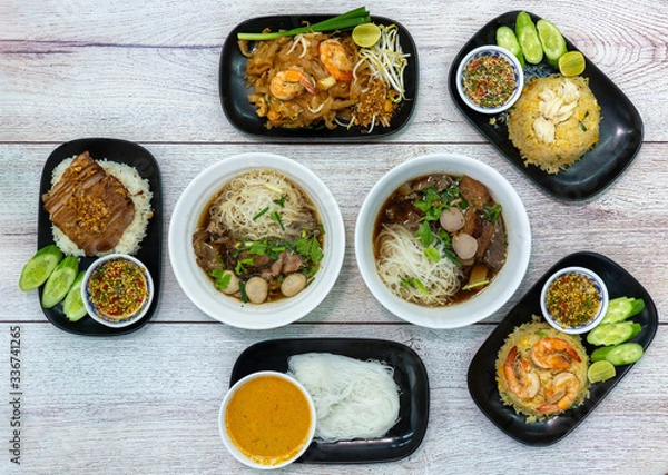Obraz Thai Food Mixed Selection 3