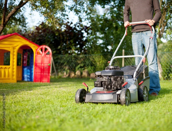 Obraz Rasenmäher