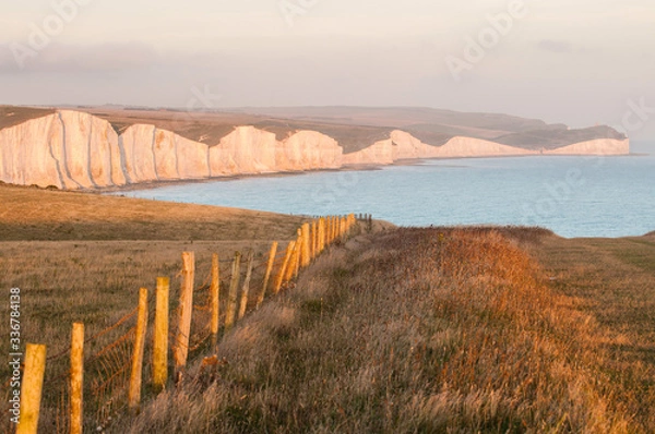 Obraz fence on the beach