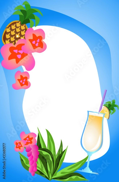 Obraz Tropical Frame