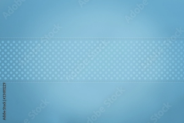 Obraz Blue Polka dotted Background
