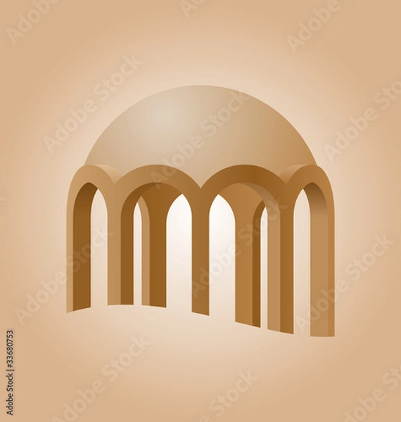 Obraz Islamic logo element