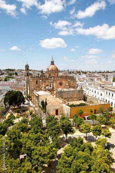 Fototapeta Kathedrale von Jerez de la Frontera, Spanien