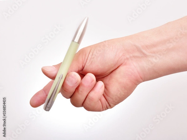 Obraz 手でペンを回して遊ぶイメージ