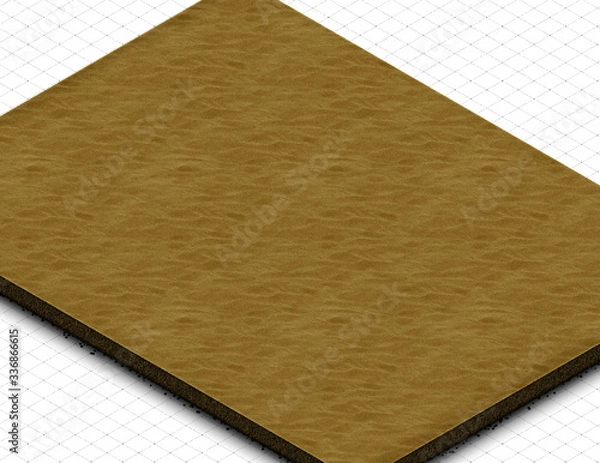 Fototapeta sand land base 2D