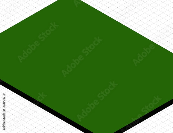 Fototapeta land base 2D