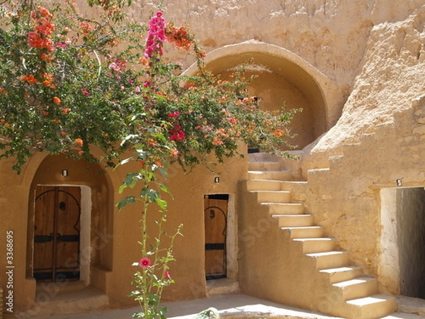 Fototapeta dom jaskiniowy