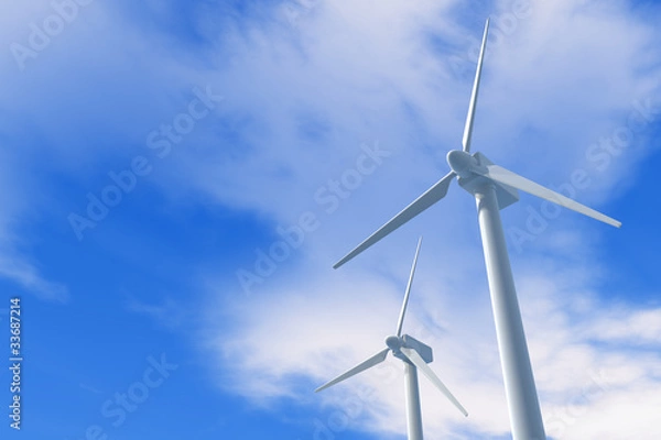 Obraz 風力発電 / 風力タービン