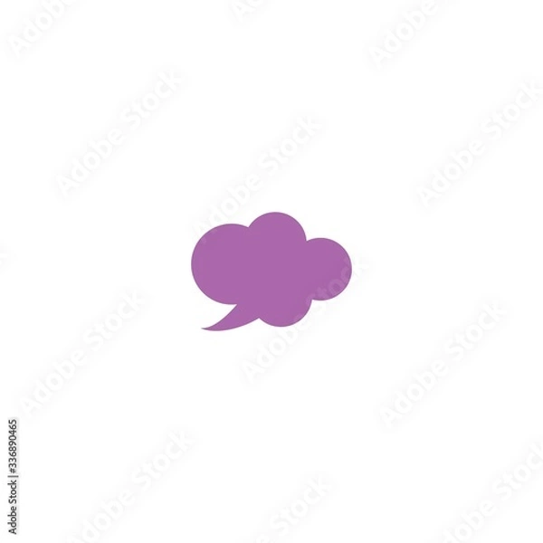 Fototapeta Speech bubble  Logo