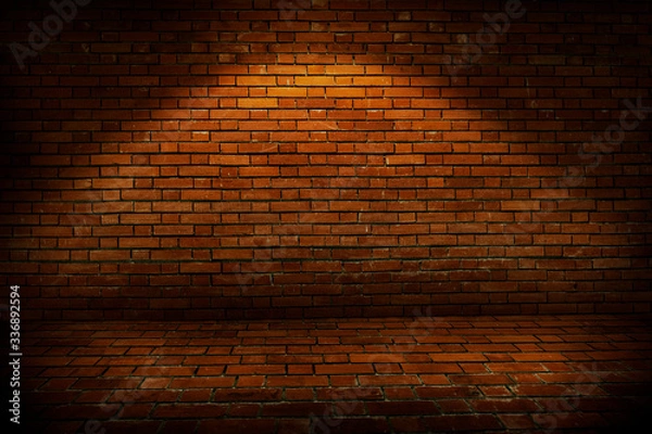 Obraz Rustic brick wall background
