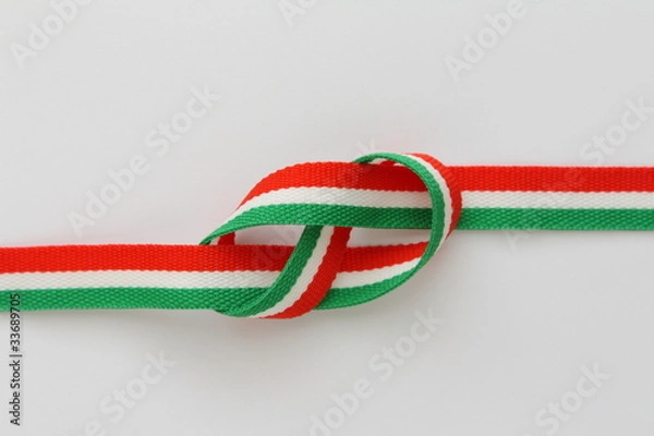 Obraz Nastro Tricolore - nodo Savoia 4