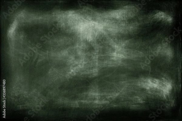 Fototapeta Messy school chalkboard