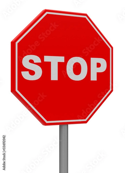 Fototapeta STOP