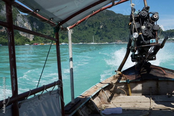 Obraz Bateau thailandais "long tail"