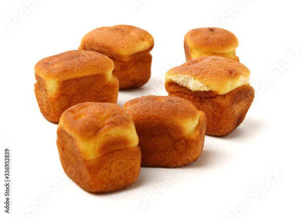 Obraz cake on a white background 