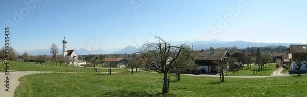 Obraz Panorama von Berbling