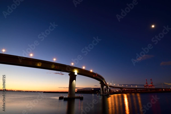 Fototapeta 工場夜景