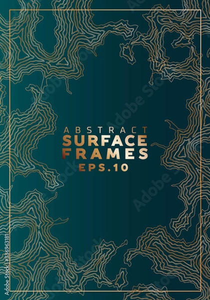 Fototapeta Stone Texture Abstract Vector Backgrounds 
