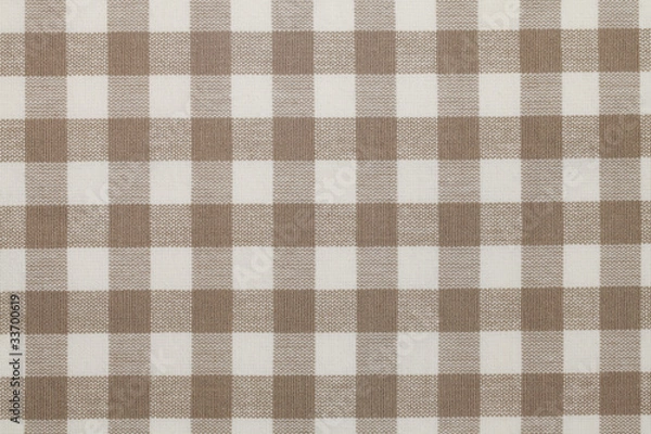 Obraz Checked Cotton Cloth Background
