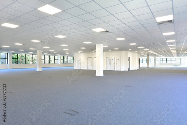 Obraz empty office unit