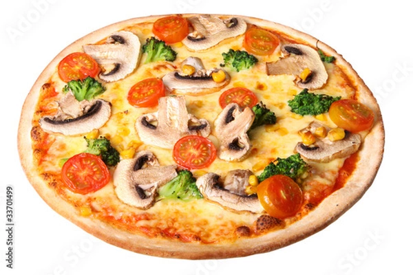 Fototapeta Pizza vegetarian