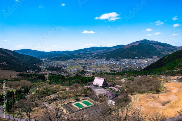 Fototapeta 由布院盆地