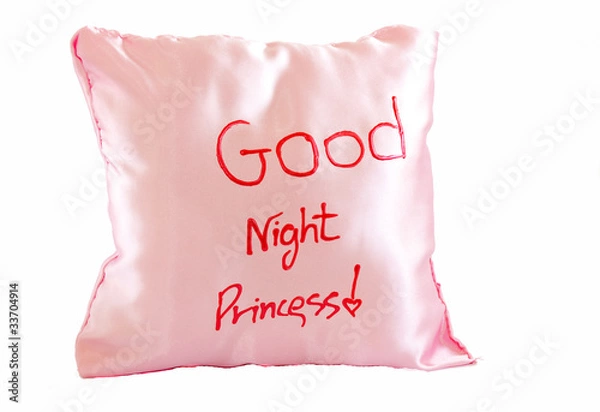 Fototapeta pink pillow