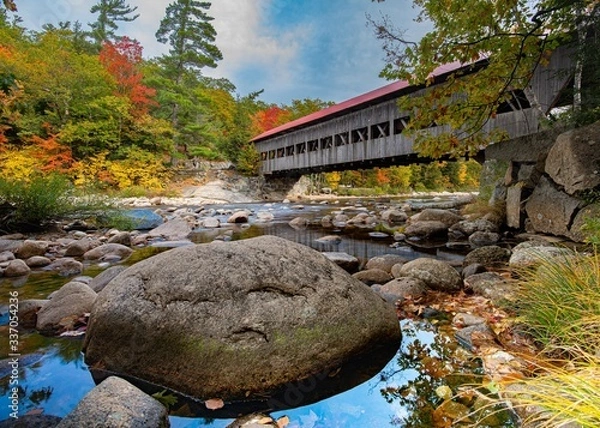 Obraz Covered Bridge