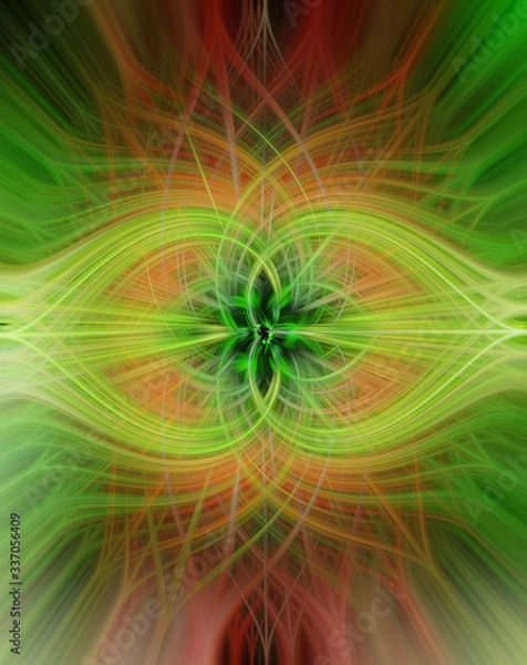 Obraz abstract fractal background