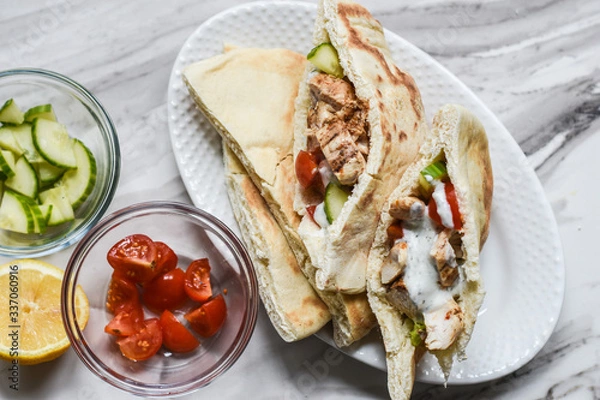 Obraz grilled chicken breast