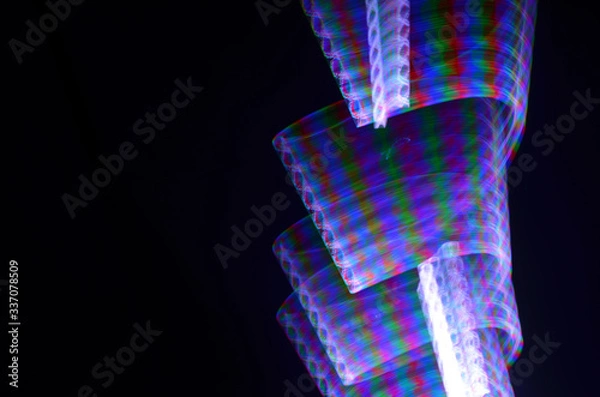 Obraz light trail background