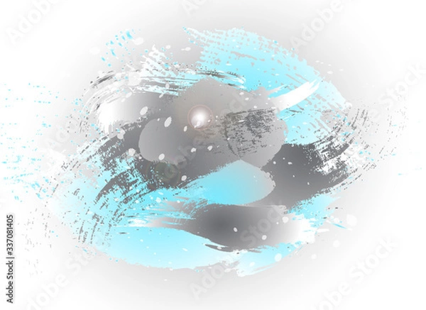 Obraz Abstract watercolor background vector image