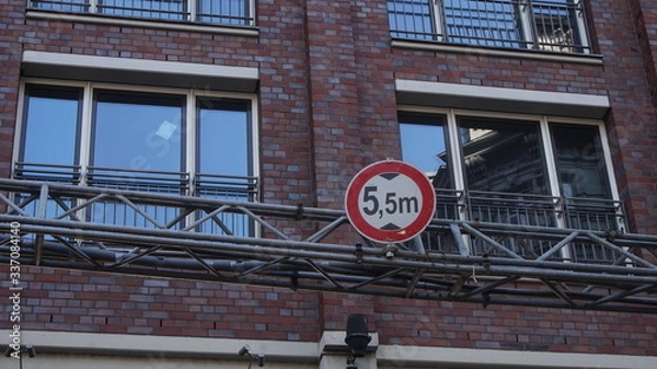 Obraz 5,5 Meter Schild