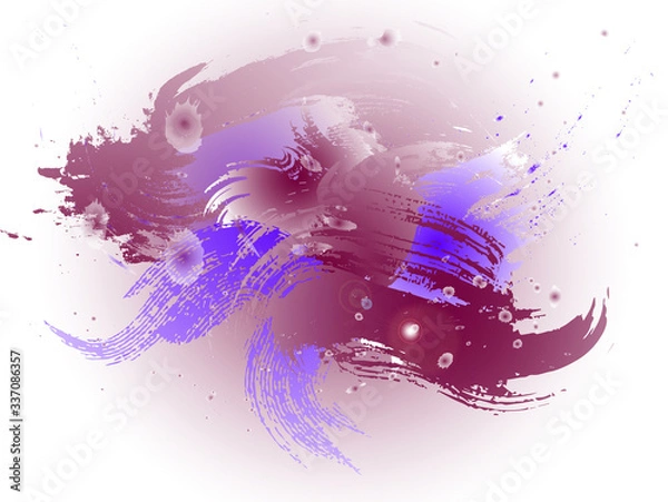 Fototapeta Abstract watercolor background vector image