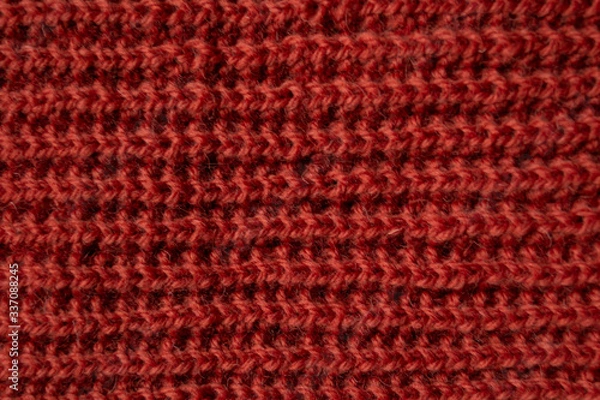 Fototapeta knitted wool texture